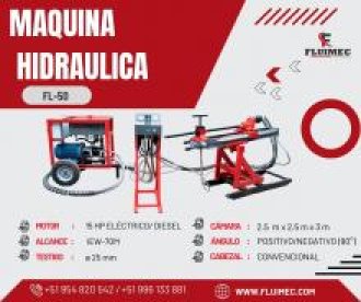 EQUIPO DE RECUPERACION Y EXTRACCION DE MUESTRAS HIDRAULICA FL - 50 